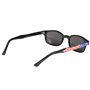 KD's X 10050 - Lunettes de soleil sportifs et motards décor USA - homme & femme - s'adaptent sous casque moto vélo ski - Verres 