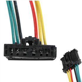 KIT RÉPARATION REMPLACEMENT FICHE PRISE FAISCEAUX PLATINE FEUX ARRIÈRE COMPATIBLE PEUG 206 207 208 301 307 308 508 1007 2008 300