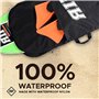 RIP Bodyboards – Sac de bodyboard en nylon durable – Noir, housse de protection, transport pratique, palmes, combinaison de plon