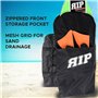 RIP Bodyboards – Sac de bodyboard en nylon durable – Noir, housse de protection, transport pratique, palmes, combinaison de plon