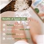 Bleu & Marine Bretania - Sels de Bain Pieds 1kg | Réparation Ongles, Sel d'Epsom, Huiles Essentielles | Magnésium pour Bain Pied