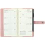 Lot Agenda Civil 2025 Lady 16 S Oberthur Rouge 1 Semaine sur 2 pages + 1 Stylo Stylus Touch Blumie