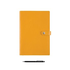 Lot Agenda Civil 2025 Vertical Lady 25 S Oberthur Jaune Safran 1 Semaine Sur 2 Pages + 1 Stylo Stylus Touch Blumie