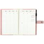 Lot Agenda Civil 2025 Vertical Lady 25 S Oberthur Jaune Safran 1 Semaine Sur 2 Pages + 1 Stylo Stylus Touch Blumie