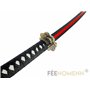 FÉENOMENN Katana One Piece Zoro Shusui - Epée Lame Bois - Support Japonais Inclus