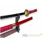 Katana One Piece Zoro KITETSU - Epée Lame Bois - Support Japonais Inclus