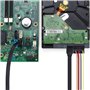 Adaptout X5 Cable sata 3 40cm 90° 6 Gbps Angle coude Droit HDD PC Carte Mere SATA III 3.0 MARQUE FRANÇAISE