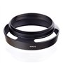 52 MM PARESOLEIL ÉVENTÉ Noir en Metal pour Objectif 52MM Pare Soleil ventilé à Trou troué Compatible Toutes Marques Vented Hood 