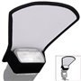 RV Réflecteur pour Flash Cobra Argent et Blanc Recto-Verso Compatible Toutes Marques Nikon Canon YONGNUO Sony PENTAX Olympus VIV
