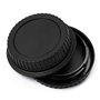 3X EOS BO Cache Bouchon BOITIER + Arrière pour Objectif Canon EOS EF EF-S Compatible Tous DSLR Canon - ADAPTOUT Marque FRANÇAISE