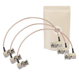 3X Cable 3G SDI 30Cm Angle Coude 90° 90 degrès RG179 Supporte HD-SDI 3G SDI 4K 8K 75 Ohm