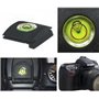 X4 : Kit de 2+2 Niveau à Bulle à Fixer sur Griffe Flash Sabot pour Appareil Photo Protection Canon Pentax Olympus Panasonic- Ada