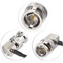 3X Cable 3G SDI 10Cm Angle Coude 90° 90 degrès RG179 Supporte HD-SDI 3G SDI 4K 8K 75 Ohm