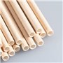 Paille Carton Kraft Biodégradable | Lot de 250 Pailles Jetables Droites 20 cm | Pailles Ecologiques | Recyclables et Compostable