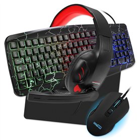 Amstrad Pack Pro Gamer Warriors 5 pièces: Clavier