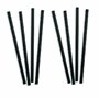 PARENCE - Lot de 25 Pailles en Carton Noir - Élégance et Respect de l'Environnement - Recyclable - 14 CM