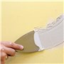 PARENCE.- Lot de 3 Spatules de Bricolage – Acier au Carbone et Manche en Bois | Spatules pour Enduit, Plâtre, Lissage et Décapag