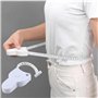 PARENCE.- Mètre Ruban Automatique Circonférence 150 cm – Ruban à Mesurer Souple en Centimètres pour Corps, Tour de Taille, Vêtem