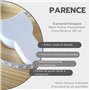 PARENCE.- Mètre Ruban Automatique Circonférence 150 cm – Ruban à Mesurer Souple en Centimètres pour Corps, Tour de Taille, Vêtem