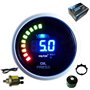 Manomètre Vega® pression d'huile 0-10 bars affichage numérique et leds 52 mm marque Française