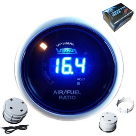VEGA Manomètre richesse Air/Essence AFR numérique et leds 52 mm marque Française