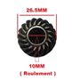 Pièce détachée d'origine Constructeur : 1X Pignon 18 Dents, Roulement Engrenage pour élément Taille haie orientable Machine Mult