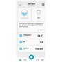 ICO Pool V2 Chlore Brome - Analyseur d'eau connecté pour piscines traitées au chlore ou au brome - Mesures toutes les heures pH,