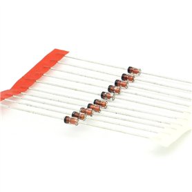 10x Zener Diode 1N4727A - 1w - 3v - DO-41-127diod037