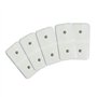 Total ABS Lot de 5 électrodes autoadhésives de Rechange universelles pour Ceinture d’électrostimulation