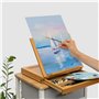 Toile peinture - Set de 28 Canvas - Toile a peindre Multi Tailles - 13x18, 20x25, 24x30, 30x40 - Toile Vierge Tout Type de Peint