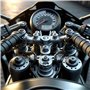 cyclingcolors 2x vis creuse de réglage fendue M6 poignée accélérateur frein embrayage mobylette vélo scooter motoculture cable