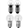 cyclingcolors Ampoule Velo Avant Arriere 6V 0.6W 2.4W (4 PCS) FEU Dynamo CULOT A Visser E10 Phare Cycle