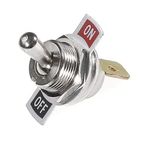 INTERRUPTEUR UNIVERSEL METAL CHROME TRONCONNEUSE TAILLE HAIE TONDEUSE MOTOCULTEUR