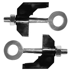 cyclingcolors 2X Tendeur de Chaine M6 vélo hollandais Gazelle 65mm ajusteur Tension à vis épaisseur Cadre 7