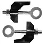 cyclingcolors 2X Tendeur de Chaine M6 vélo hollandais Gazelle 65mm ajusteur Tension à vis épaisseur Cadre 7