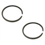 cyclingcolors 2x segment de piston 40mm x 1.5mm mobylette cyclomoteur nouveau modèle