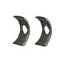 cyclingcolors 2x étrier fermé 38mm à trou pour vis assemblage goujon tête cylindrique meuble ancien demi lune rond ferrure vinta