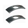 cyclingcolors 2x étrier fermé 30mm à trou pour vis assemblage goujon tête cylindrique meuble ancien demi lune rond ferrure vinta