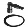 cyclingcolors Antiparasite capuchon de bougie et câble allumage Ø7mm 1m connecteur étanche moteur moto scooter quad tondeuse tra