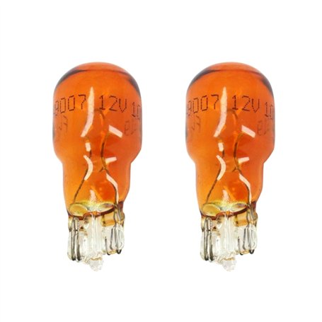 cyclingcolors 2x Ampoule 12V 10W T13 W2.1x9.5d clignotant latéral voiture moto scooter éclairage goutte d'eau lampe tableau bord