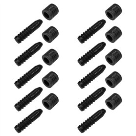cyclingcolors 10x goupille de guidage centrage pion plastique mâle femelle pour étagère coulissante rallonge de table meuble uni