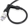 Easyboost Antiparasite Noir avec Fil de Bougie Haute tension 50cm Capuchon pour Scooter Moto 50cc pour MBK Booster Nitro AM6 Der