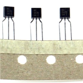 10x Transistor BC547B 0.1A 45v 500mW NPN - TO-92 - Diotec 311tran099