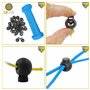 CZ Store ✮MARQUE FRANCAISE arrets de cordon|LOT DE 55 PCS|✮✮GARANTIE A VIE✮✮-stop cordon forme ronde pour camping/vetements/acti