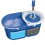 FACILITYS Balai Magique Microfibre, Nettoyage Sol Facile et Rapide, Seau Double Bac