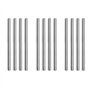 Novela Global - Paille courte 145 mm inox lot de 10 marque française