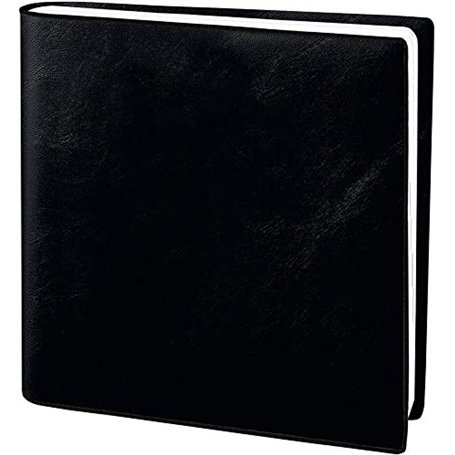 Exdi - agenda semainier civil Orphée - format 16 x 16 cm - couverture noir - janvier à décembre 2024