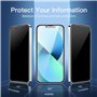 NEW'C Lot de 3, Verre Trempé Anti-Espion pour iPhone 13 Mini (5,4 Pouces), Angle de Confidentialité 35 Degrés Équilibré avec Pro