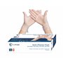 OneProtek Gants jetables en Vinyle - Lot de 4x Boîtes de 100 gants jetables Taille M - non poudrés