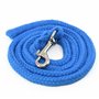Ensemble d'accessoires Bleu pour Hobby Horse et Cheval bâton : Licol moumoute avec Longe + Couverture + Bonnet Anti-Mouches